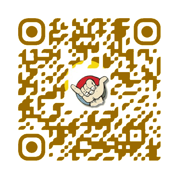 QR code linking to the Island Vibe Jeffreys Bay accommodation page